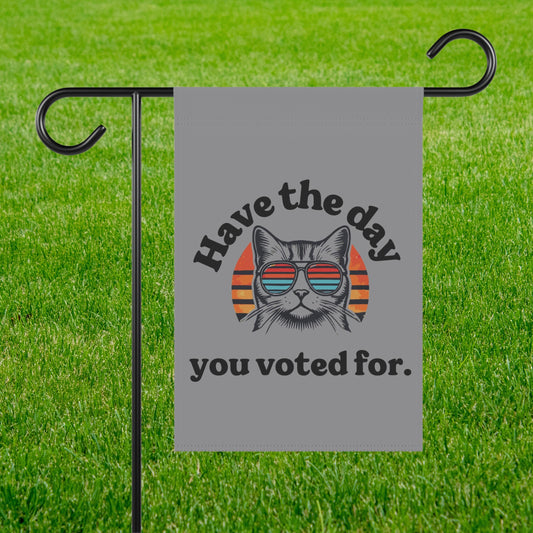 Funny Anti Trump garden banner