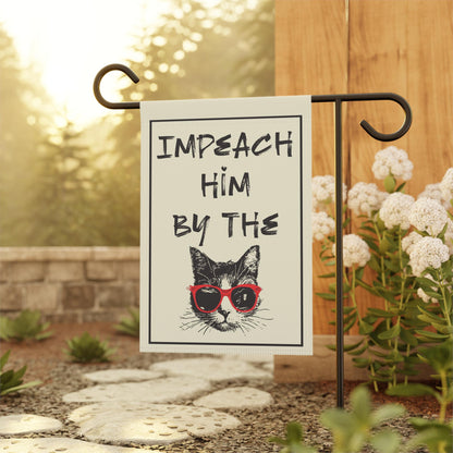 funny anti Trump house flag