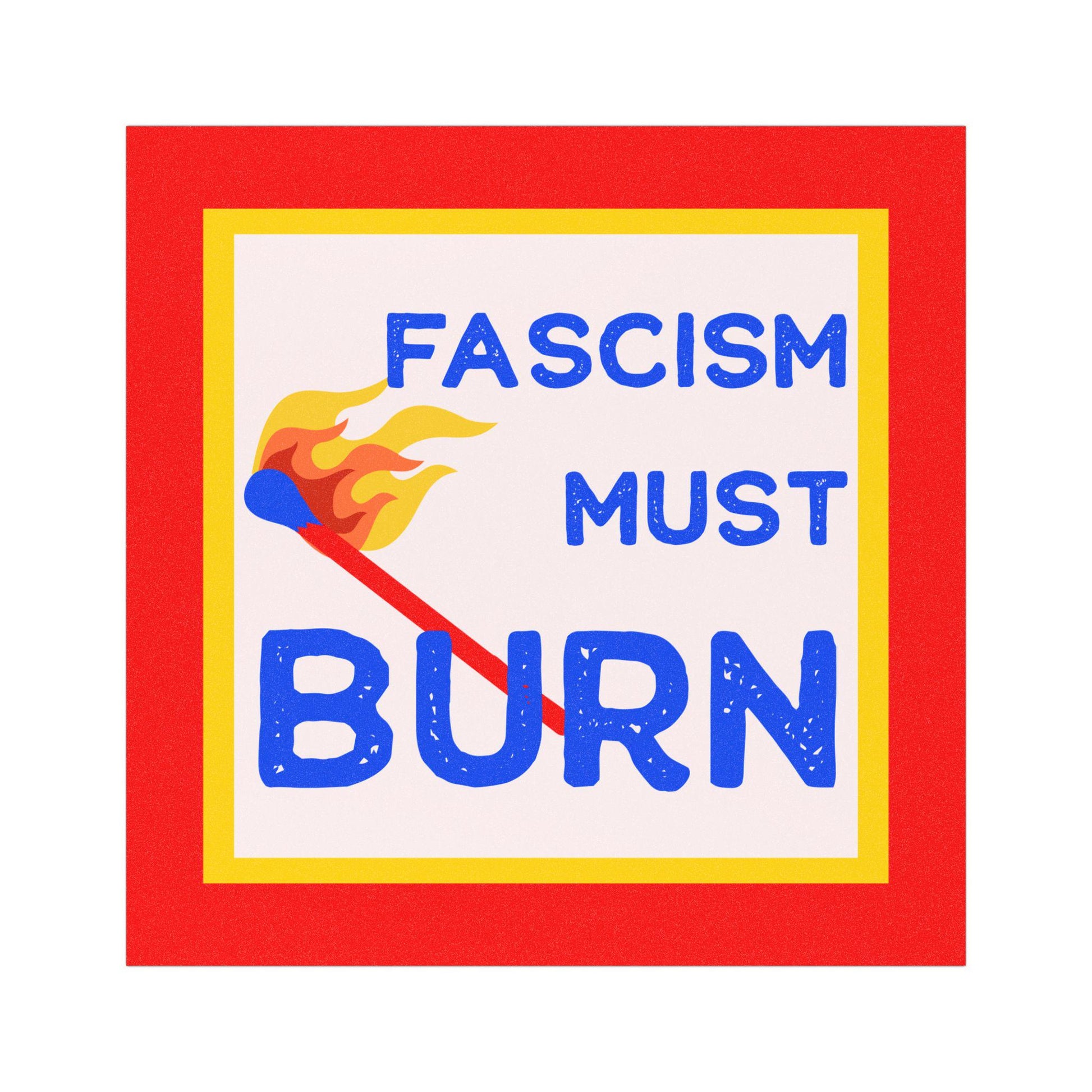 anti Trump bumper sticker defend democracy magnet