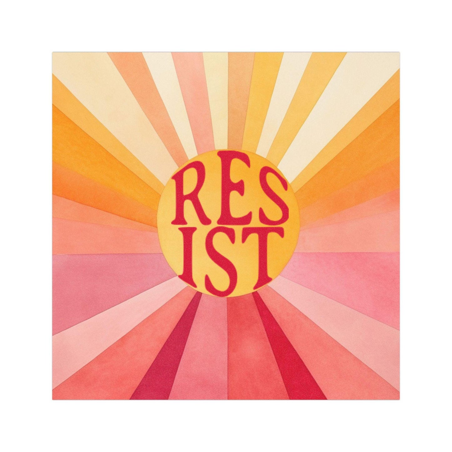 pro democracy decal anti oligarchy magnet