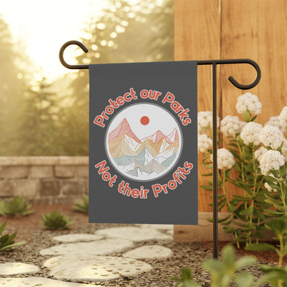 nature lover garden flag environmental activism house sign
