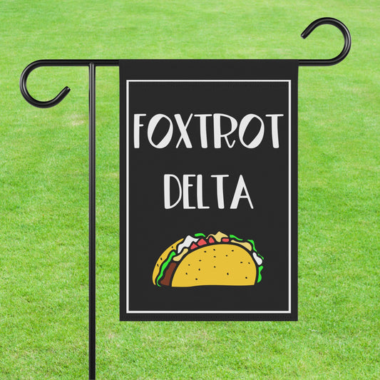 Taco Trump house flag