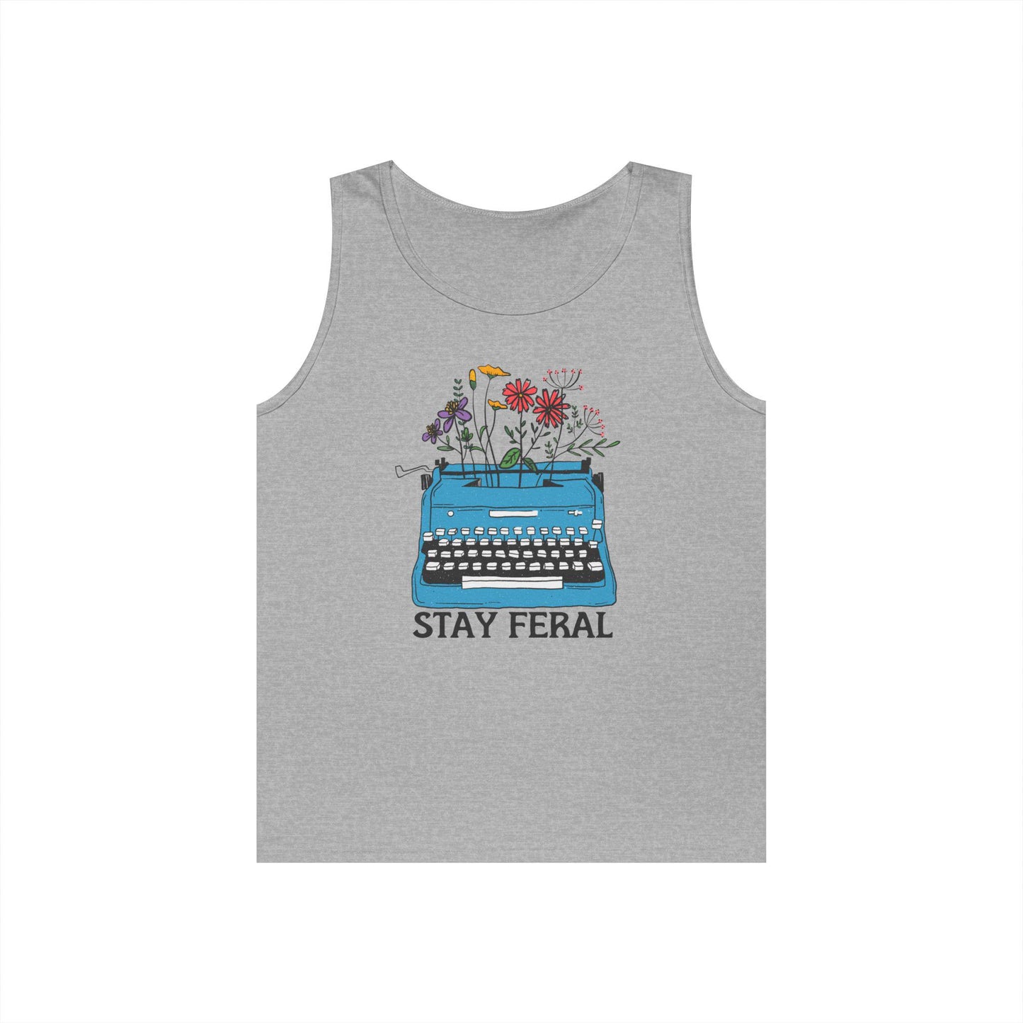Feral shirt feminist tank top book lover gift ideas lgbtq rights shirt anti fascism shirt political gifts for liberals shirt anti patriarchy