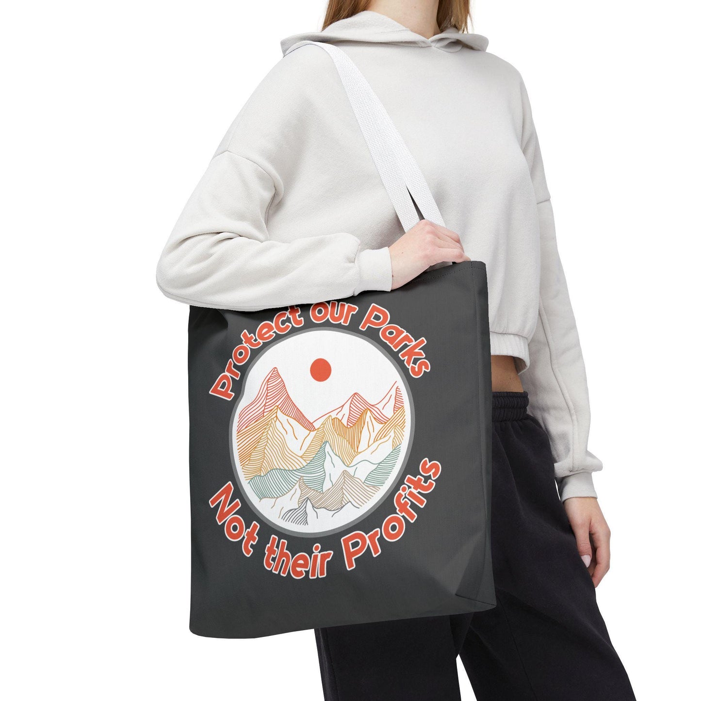 Protect our parks tote bag anti fascism merch anti Trump gift idea f*ck MAGA tote FDT merch granola girl tote bag animal lover gift resist