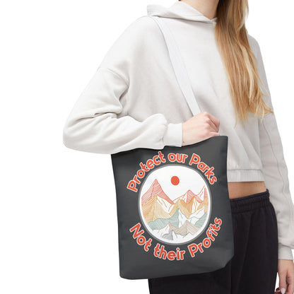 Protect our parks tote bag anti fascism merch anti Trump gift idea f*ck MAGA tote FDT merch granola girl tote bag animal lover gift resist