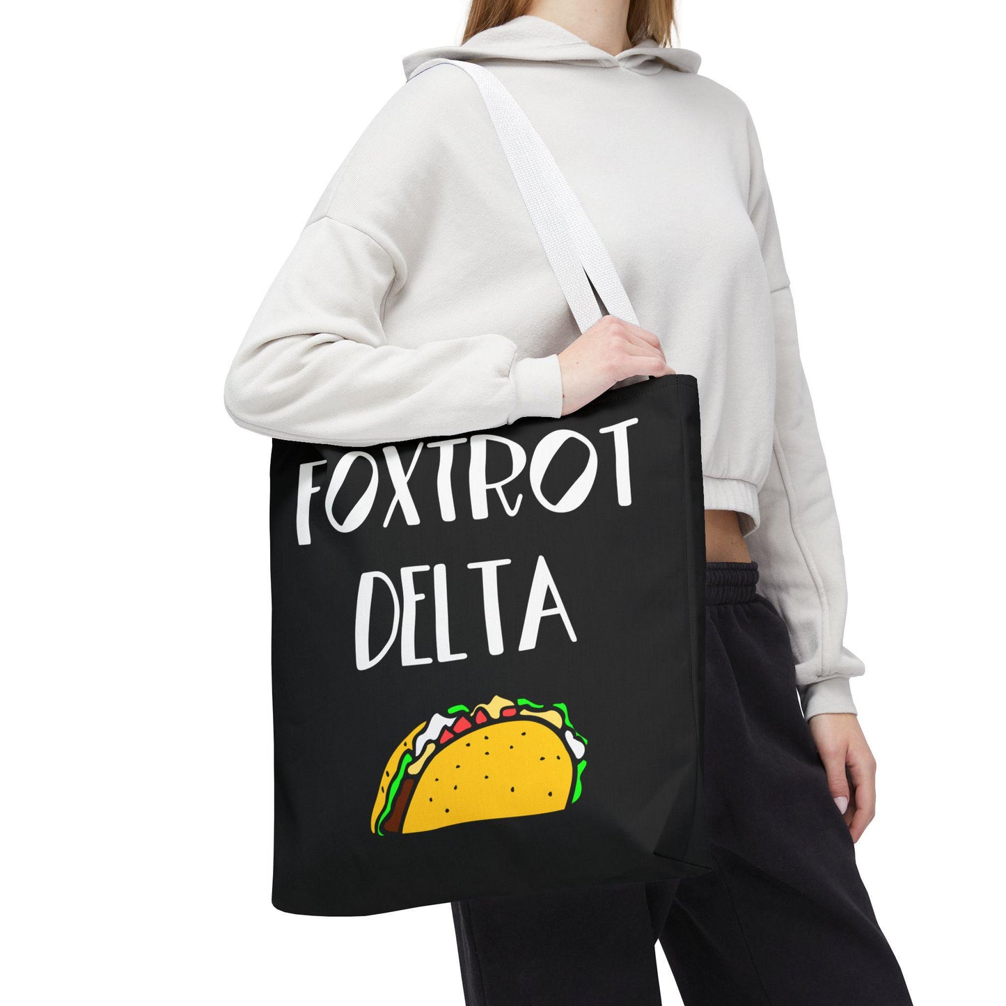 Taco Trump tote bag