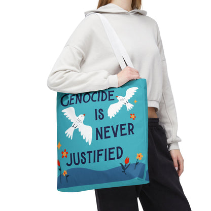 anti fascim tote bag