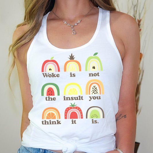 Woke tank top