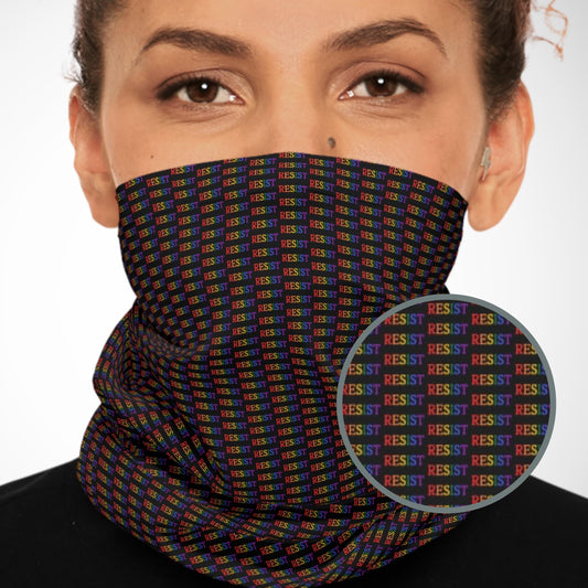 Resist protest face cover anti ICE mask anti fascism anti surveillance face covering resistance movement merch protest gear pro immigration