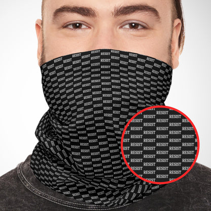 Resist protest face cover anti ICE mask anti fascism anti surveillance face covering resistance movement merch protest gear pro immigration