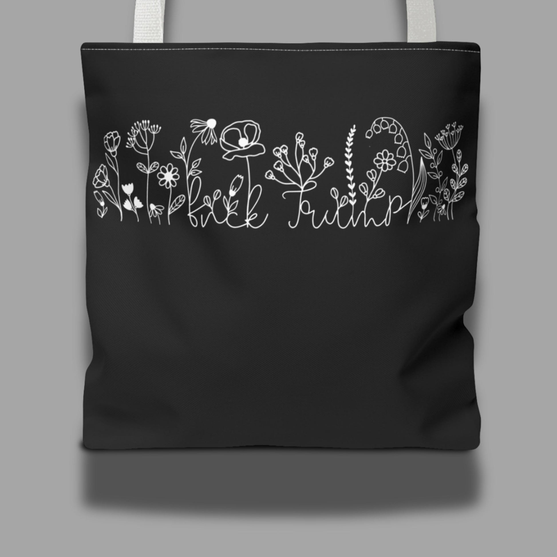 Subtle f*ck Trump reusable bag