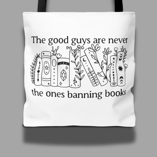 Anti book ban tote bag