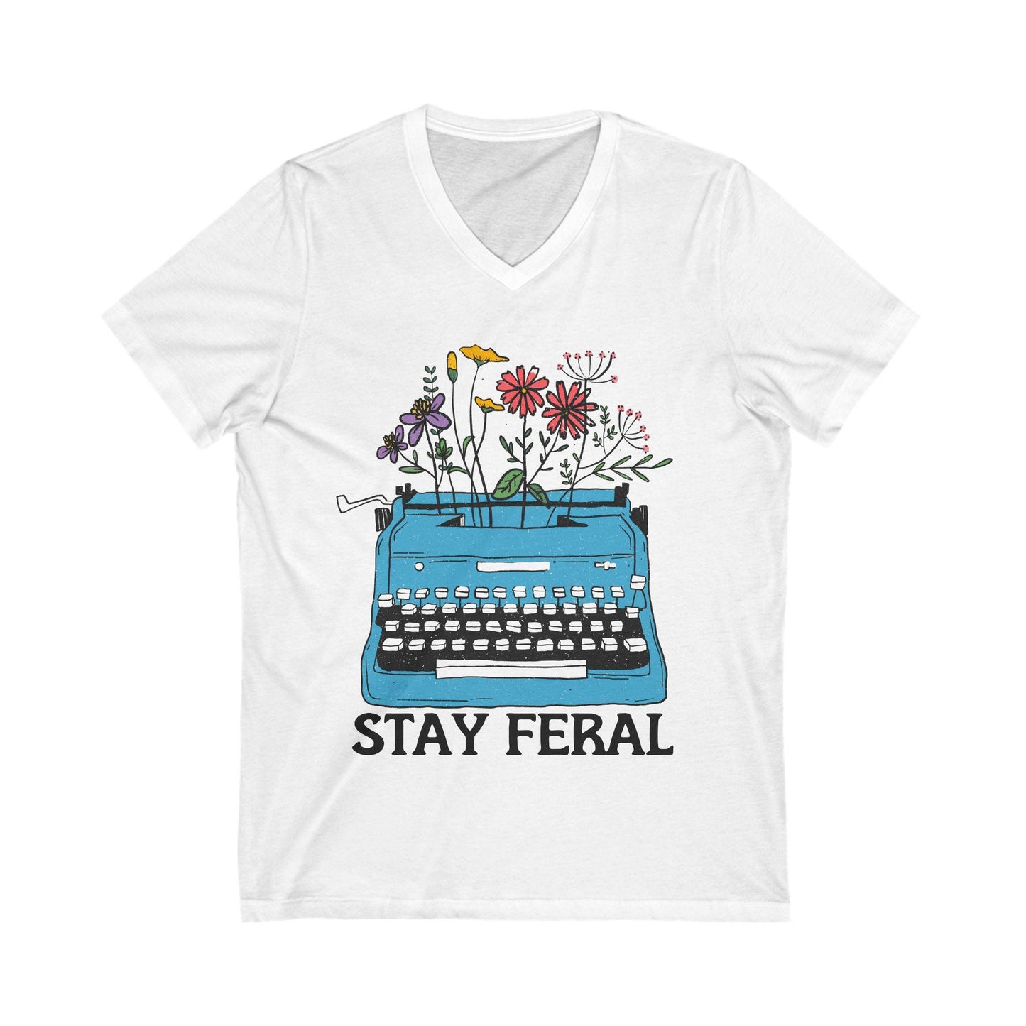 Stay feral shirt funny feminist merch book lover gift idea destroy the patriarchy shirt anti fascism gift idea womens rights shirt resist