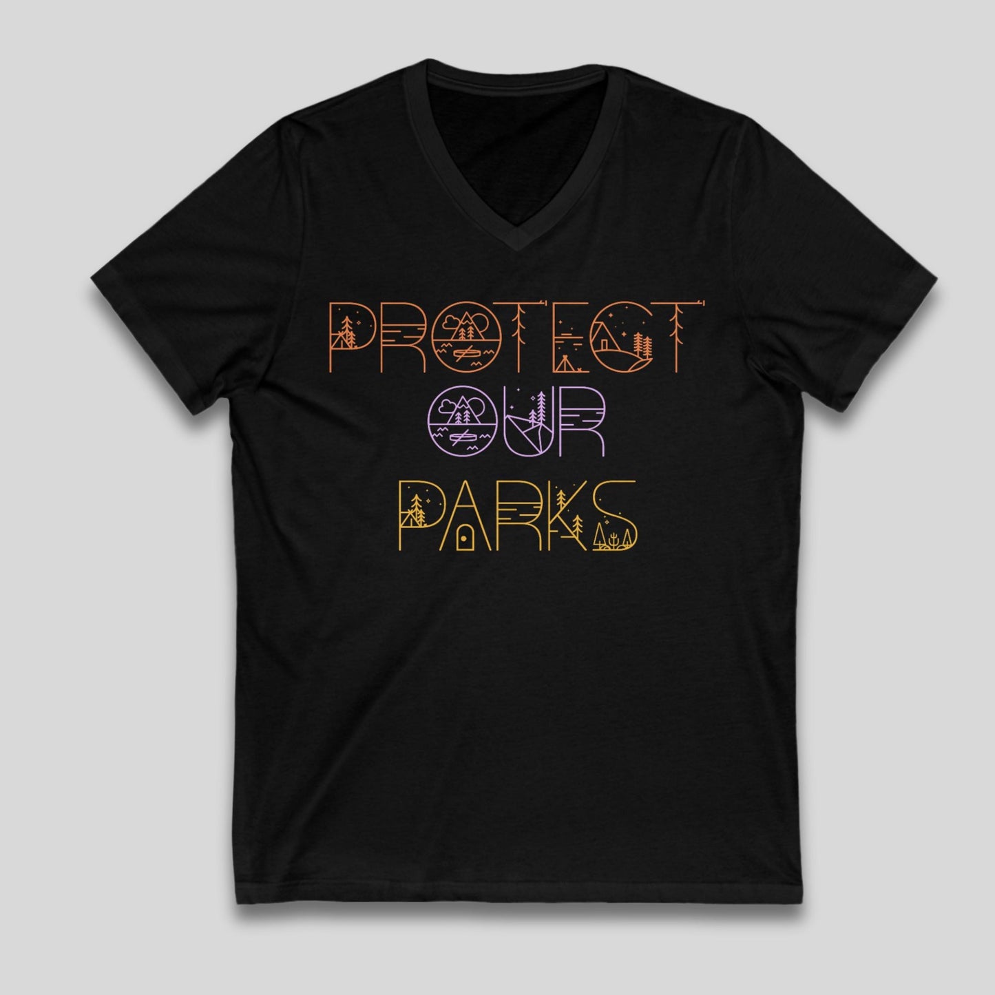 Protect our parks shirt anti fascism apparel nature lover top granola girl shirt animal lover top hippie merch smokey the bear shirt resist