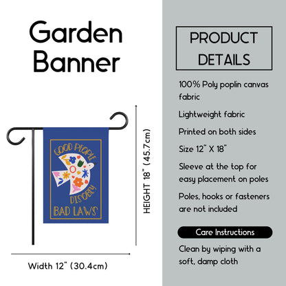 Anti fascism house flag human rights garden banner anti Trump yard sign free Palestine flag anti war gift ideas political activist flag