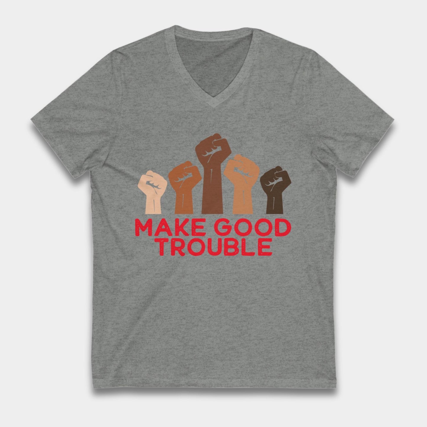 Make good trouble shirt anti fascism merch f*ck ICE apparel no kings protest shirt anti Trump gift idea feminist shirt political activist
