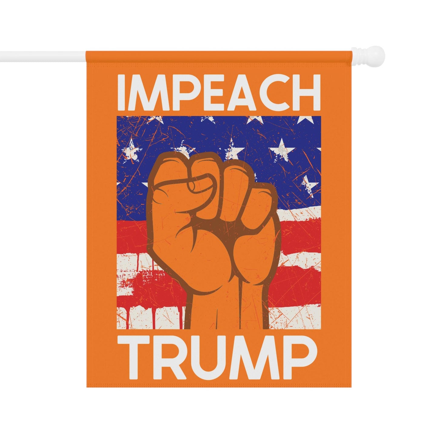 Impeach Trump house flag anti fascism garden banner FDT yard sign 8647 flag not my president yard sign is he dead yet flag resistance banner