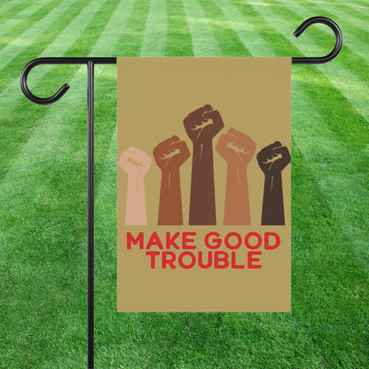 Make Good Trouble house flag