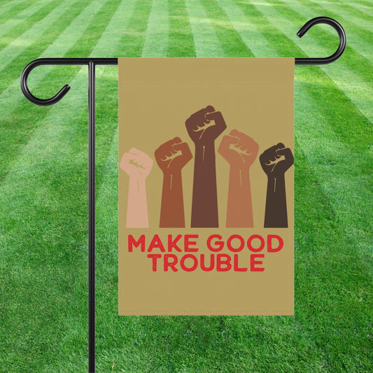 Make Good Trouble house flag