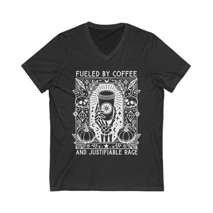 Fueled by Coffee and Justifiable Rage, FDT Fuck Trump shirt, fuck the patriarchy, lgbtq+ rights, protect trans kids, Anti fascist pro choice