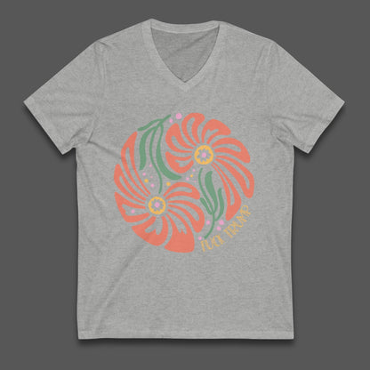 Subtle f*ck Trump flower shirt anti Trump hidden message tee FDT gift idea foxtrot delta tango shirt not my president top is he dead yet top