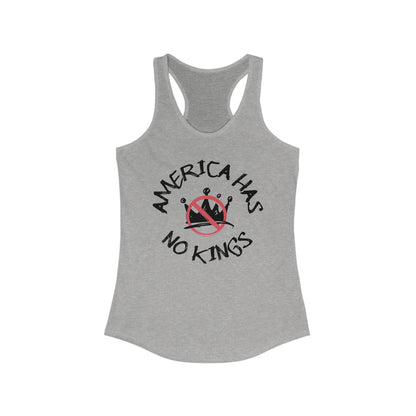 America has no kings tank top anti Trump protest shirt anti fascism tank political activist gift idea pro immigration tank f*ck ICE shirt