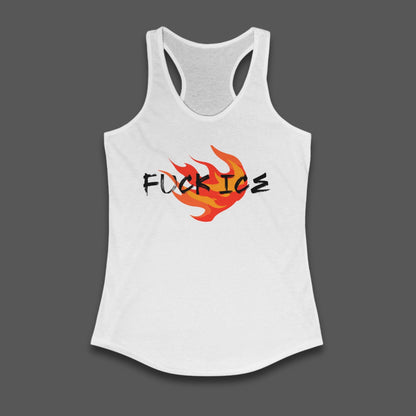 Melt ICE tank top pro immigration shirt f*ck ICE merch chinga la migra shirt anti Trump gift anti fascism shirt abolish ICE apparel resist