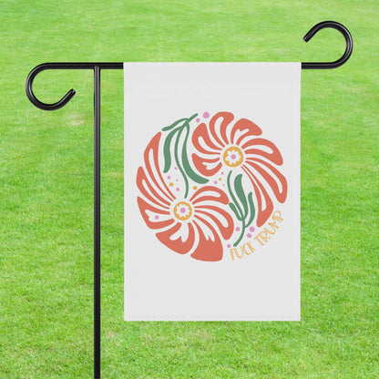 Subtle f*ck Trump house flag impeach garden banner anti MAGA hidden message yard sign 8647 flag anti Trump gift idea resist fascism flag