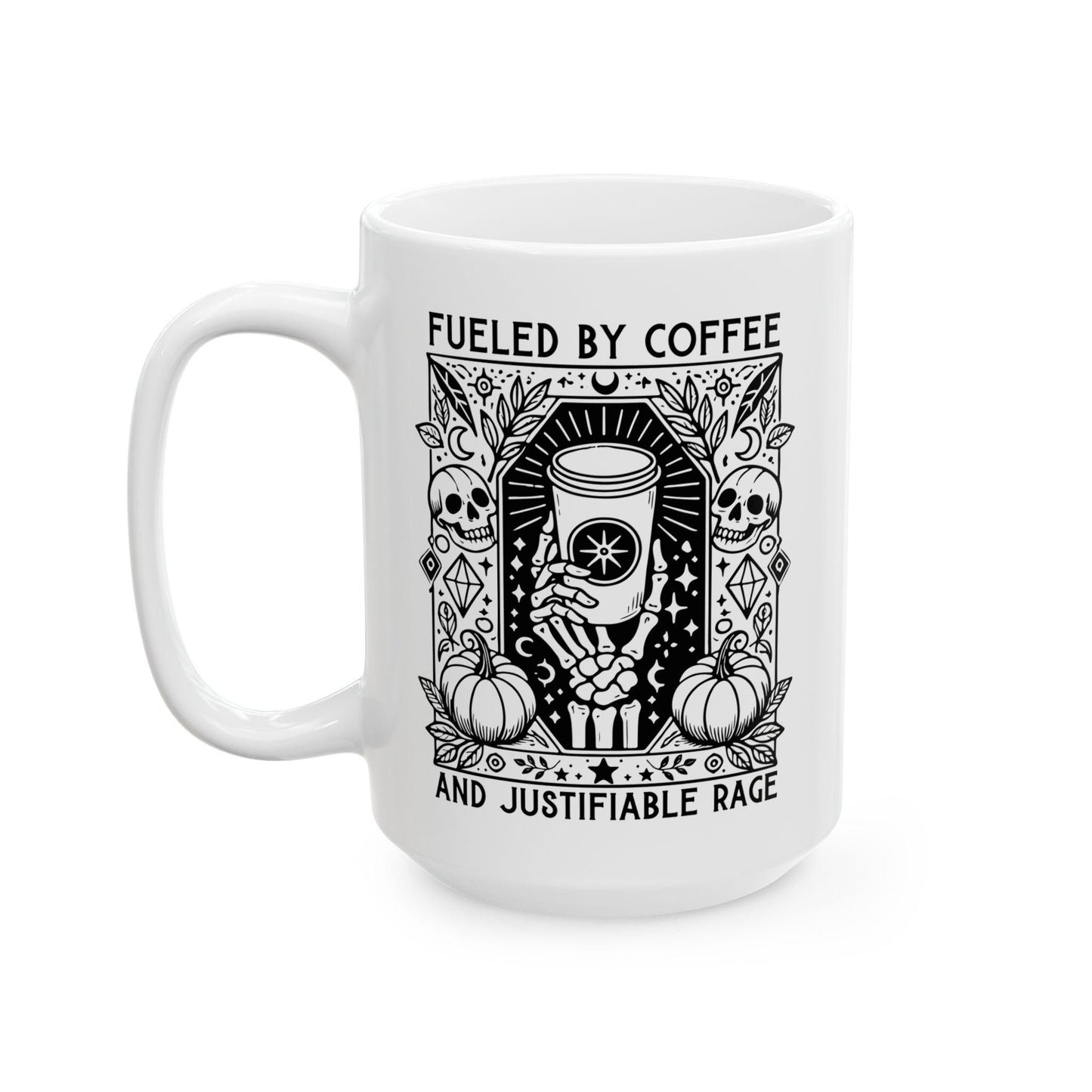 Feminist coffee mug coffee lover gift idea funny feminist merch activist gift womens rights merch anti Trump mug anti fascism merch f*ck ICE