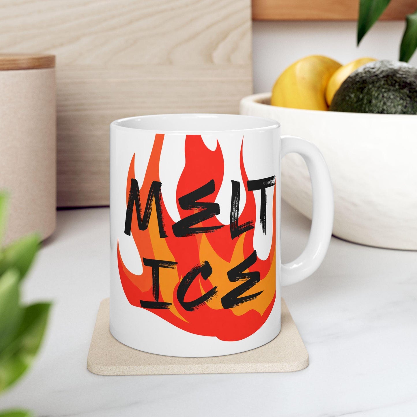 Melt ICE coffee mug pro immigration gift idea chinga la migra merch f*ck ICE mug anti Trump gift idea protect immigrants mug activist gift