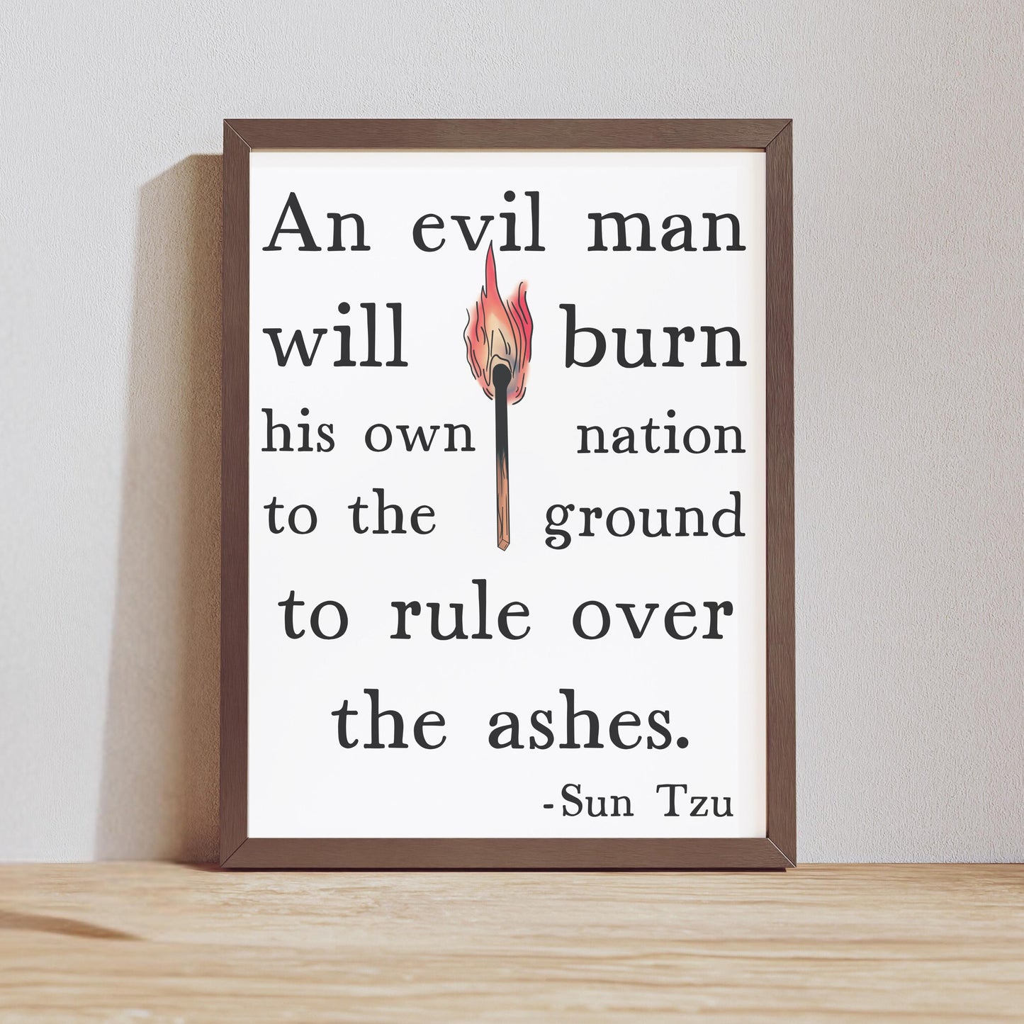 Anti Trump art print anti war wall art liberal gift idea anti fascism merch activist gift idea pro immigration sign protest poster resist