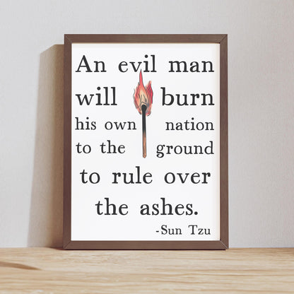 Anti Trump art print anti war wall art liberal gift idea anti fascism merch activist gift idea pro immigration sign protest poster resist