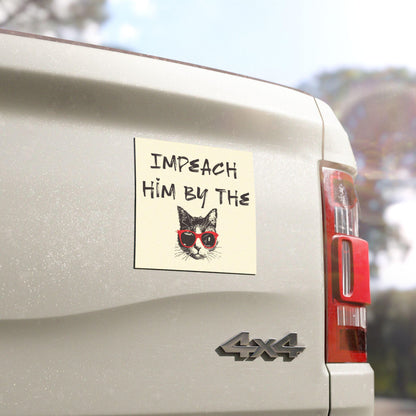 Funny anti Trump car magnet