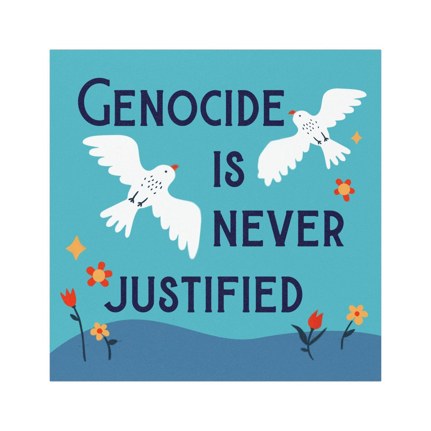 Palestinian lives matter decal