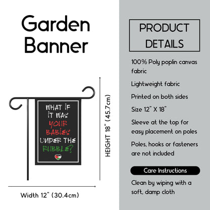 Free Palestine house flag end the genocide garden banner stand with Gaza flag human rights garden sign ceasefire now flag anti war sign