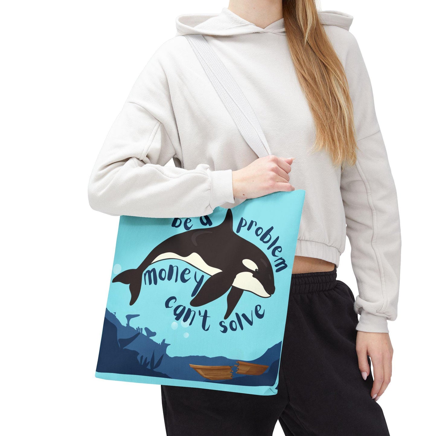 Environmentalist tote bag sink the rich gift idea become ungovernable bag ocean lover gift whale lover tote orca attack gift funny political
