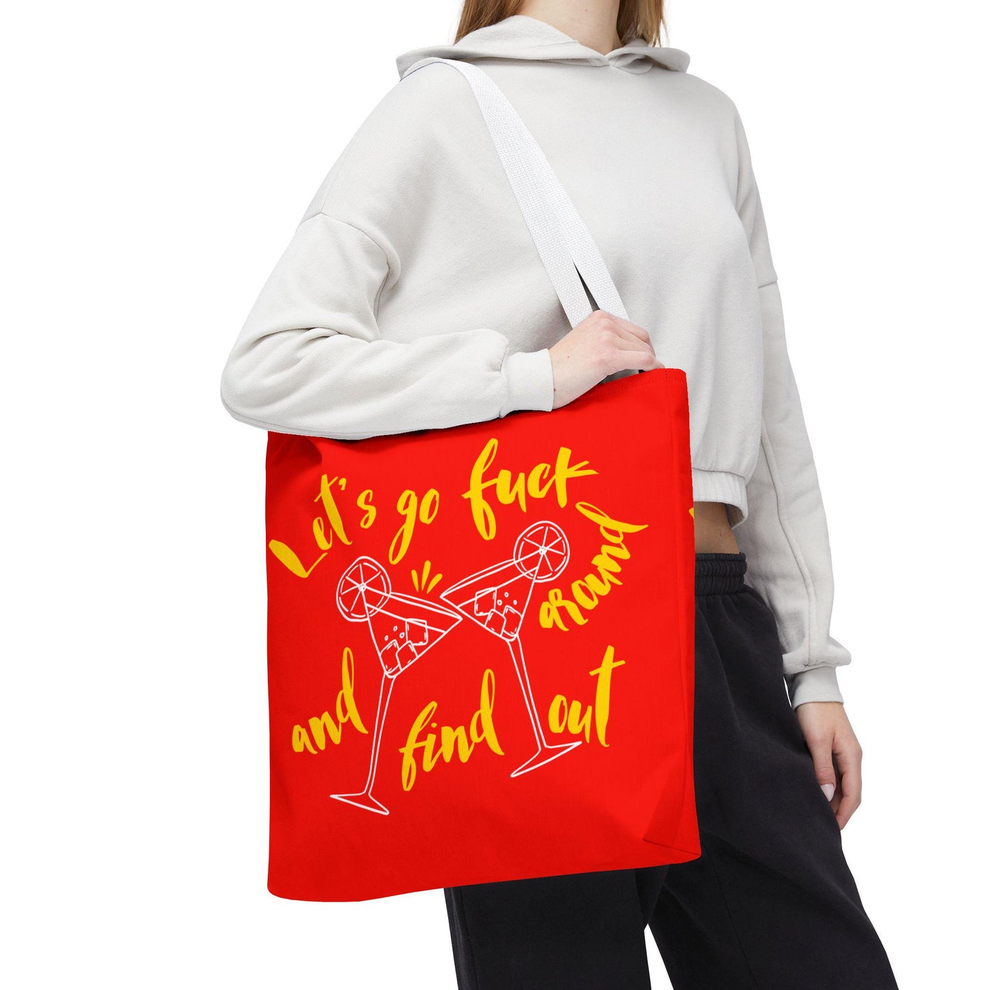 F*ck around and find out tote bag girls night out gift idea bachelorette party merch divorce celebration gift idea breakup tote bag funny