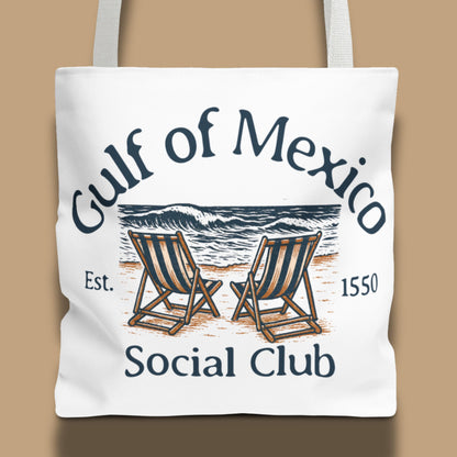 Gulf of mexico tote bag subtle anti Trump gift idea anti fascist merch anti Republican tote bag defend democracy gift funny political merch