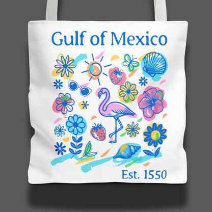 Gulf of Mexico tote bag funny anti Trump gift idea