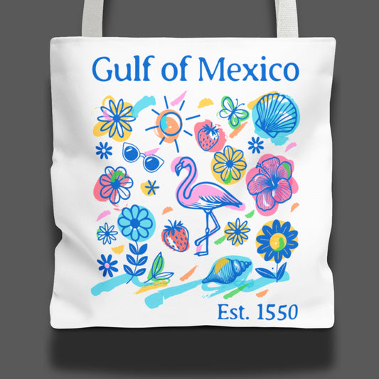 Gulf of Mexico tote bag funny anti Trump gift idea