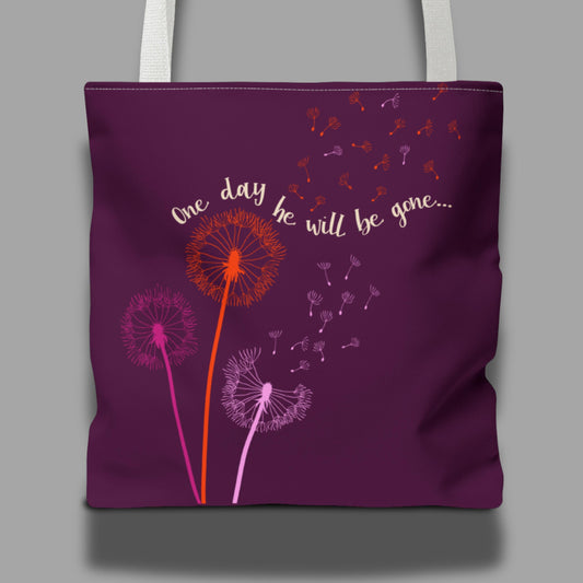 Subtle anti Trump tote bag