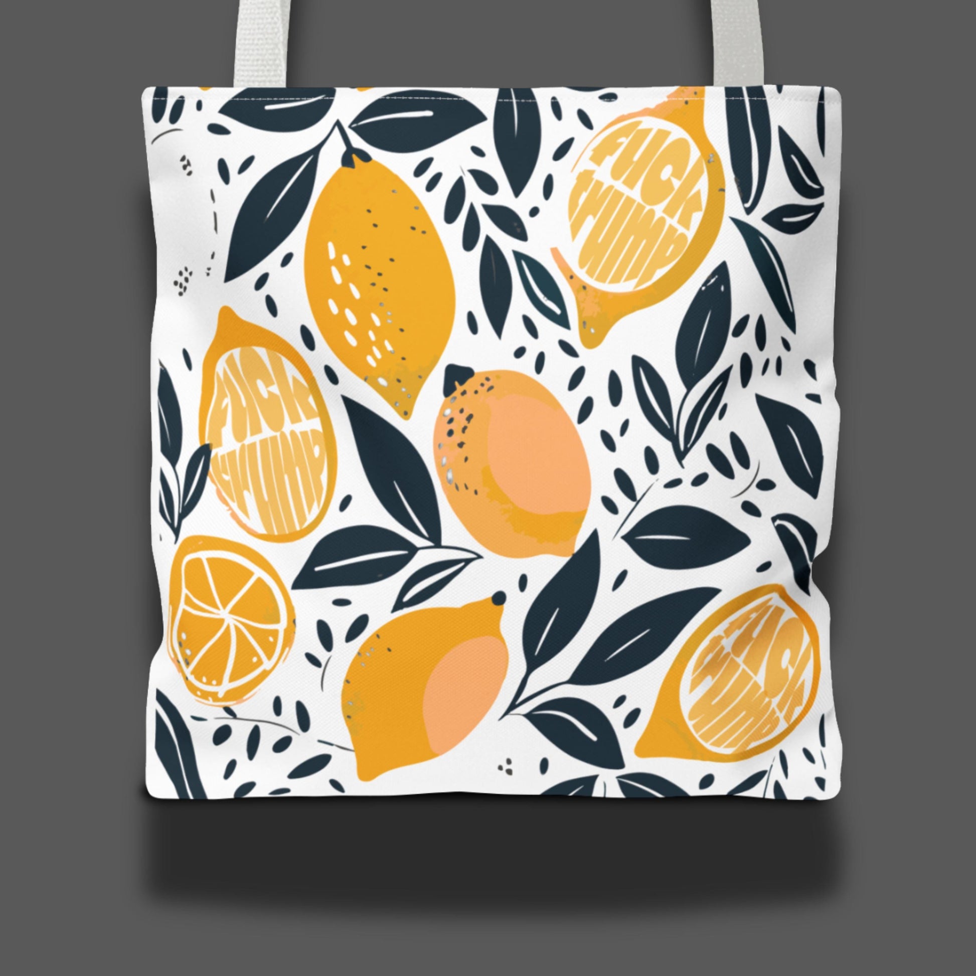 Subtle f*ck Trump tote bag