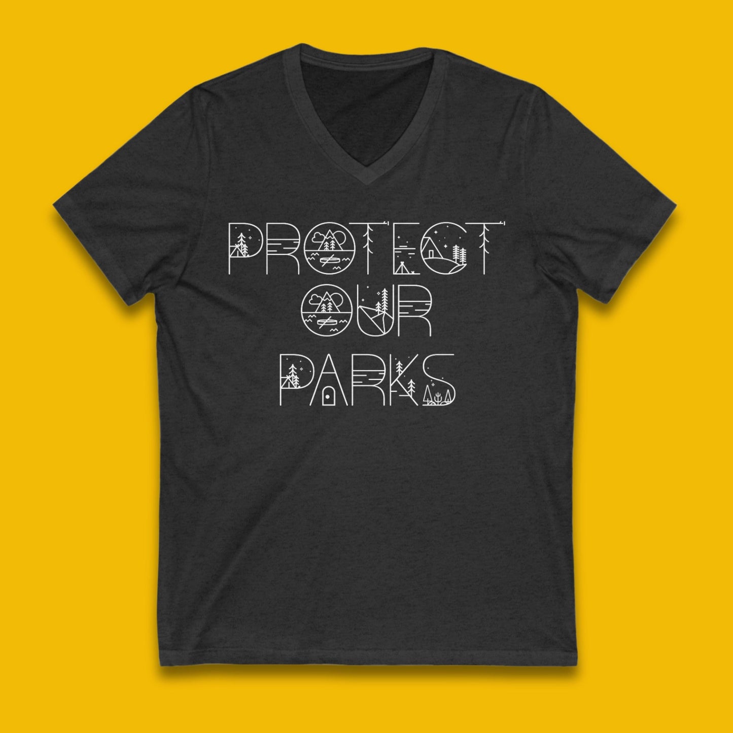 Protect our parks shirt anti fascism apparel nature lover top granola girl shirt animal lover top hippie merch smokey the bear shirt resist