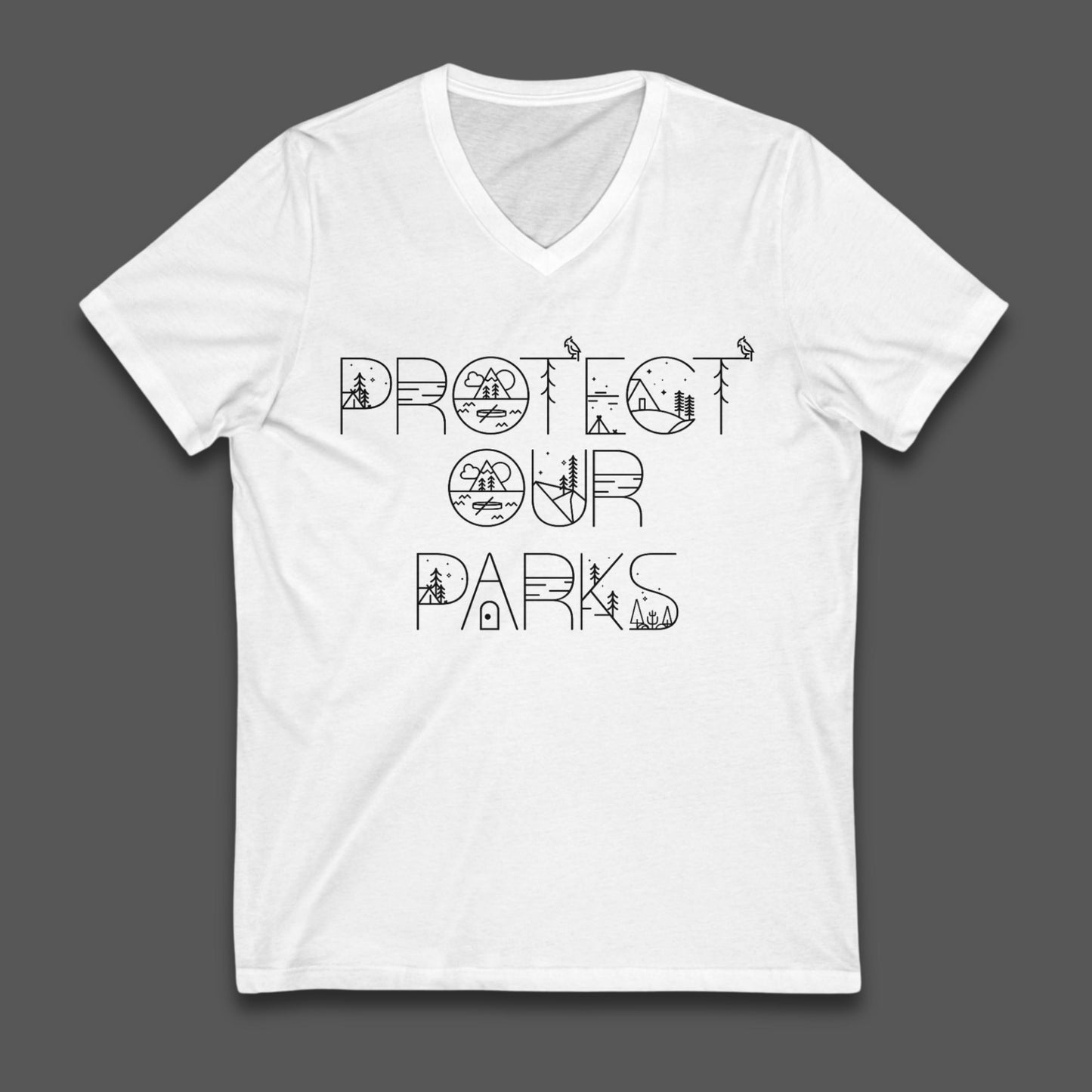 Protect our parks shirt anti fascism apparel nature lover top granola girl shirt animal lover top hippie merch smokey the bear shirt resist
