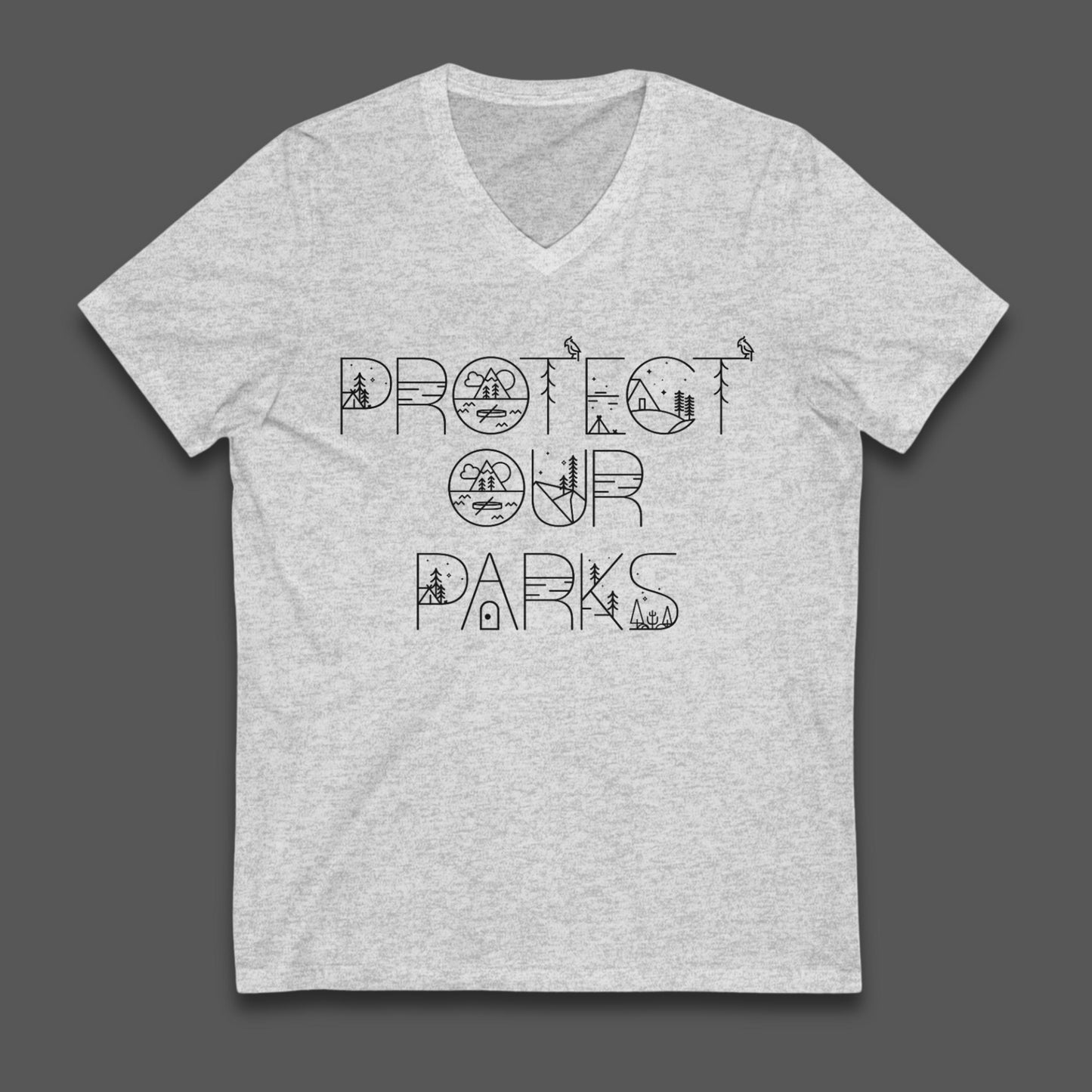 Protect our parks shirt anti fascism apparel nature lover top granola girl shirt animal lover top hippie merch smokey the bear shirt resist