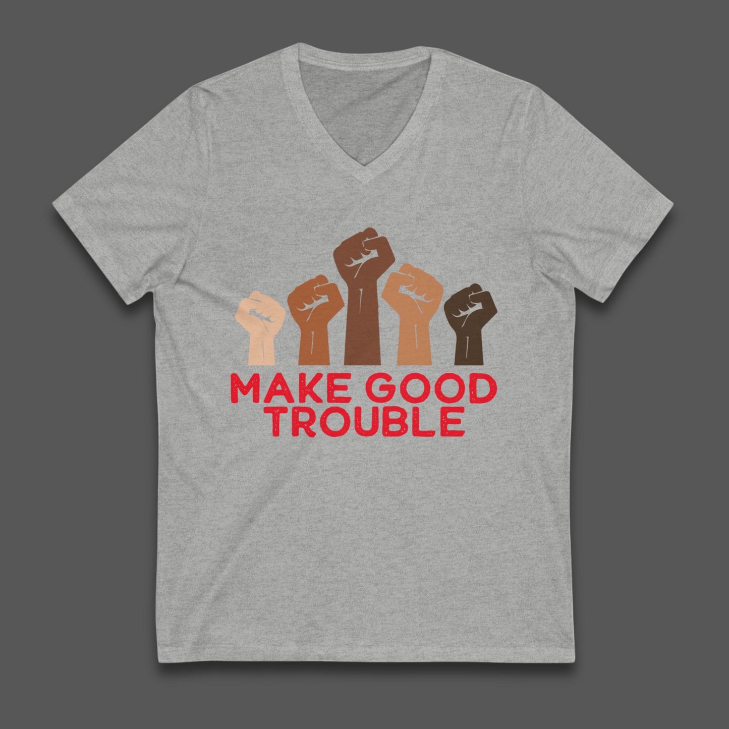 Make good trouble shirt anti fascism merch f*ck ICE apparel no kings protest shirt anti Trump gift idea feminist shirt political activist