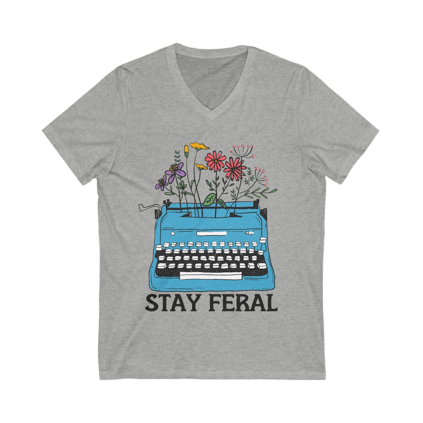 Stay feral shirt funny feminist merch book lover gift idea destroy the patriarchy shirt anti fascism gift idea womens rights shirt resist
