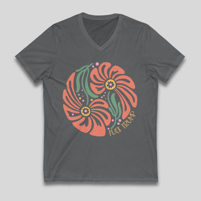 Subtle f*ck Trump flower shirt anti Trump hidden message tee FDT gift idea foxtrot delta tango shirt not my president top is he dead yet top