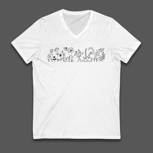 Subtle f*ck Trump shirt anti Trump flower merch FDT protest shirt anti MAGA shirt defend democracy tee no kings shirt feminist gift idea