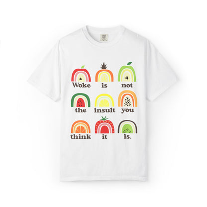 Woke Fuck Trump t-shirt anti-Trump tee resist fascism pro-democracy shirt anti-racism feminist gift fuck MAGA activist protest merch